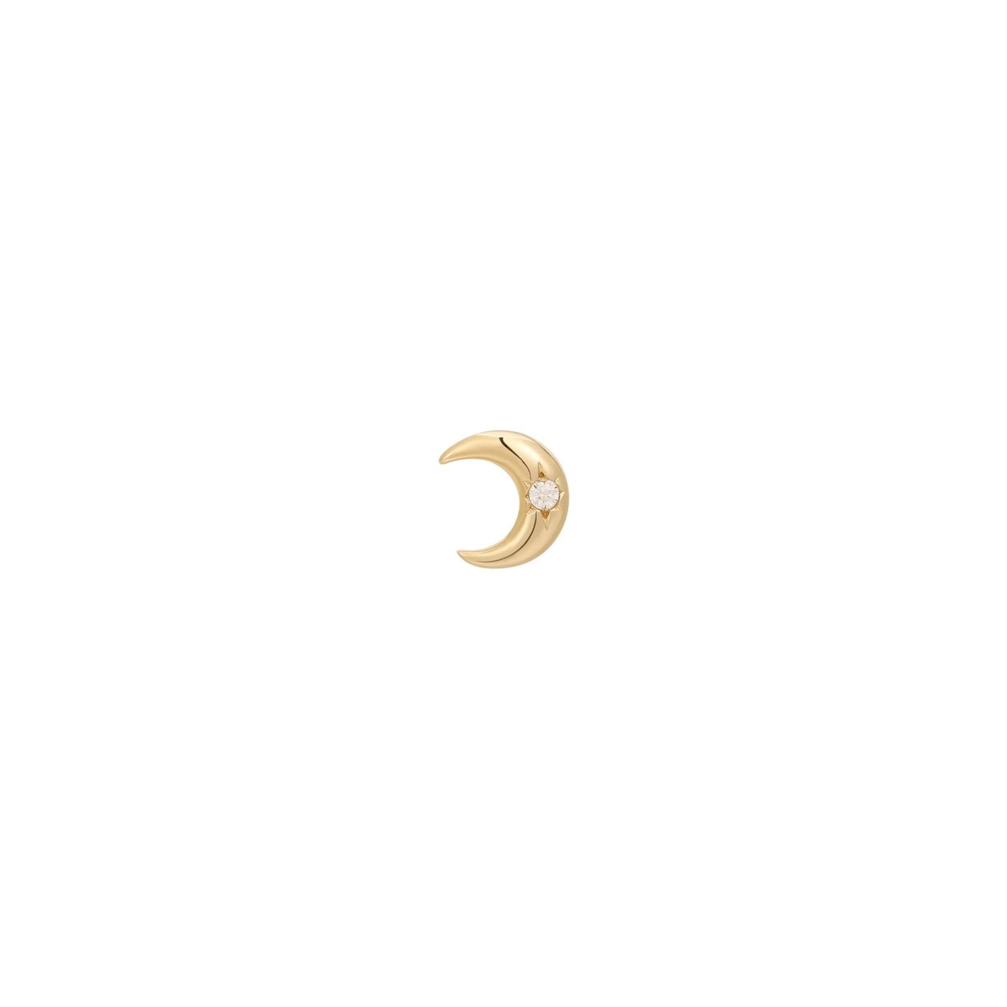 Moon 14k - Threadless End